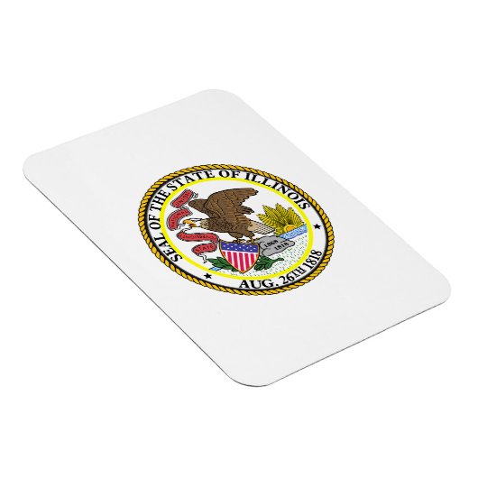 Illinois State Seal Magneet (Rechterzijde)