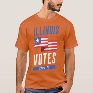 Illinois stemt Kamala T-shirt