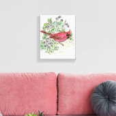 Illinois Stretched Canvas Print (Insitu (Woonkamer))