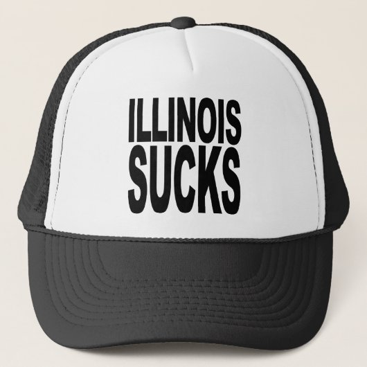 Illinois Sucks Trucker Pet (Voorkant)