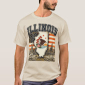Illinois T-shirt (Voorkant)
