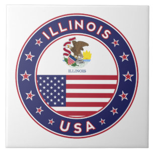 Illinois Tegeltje