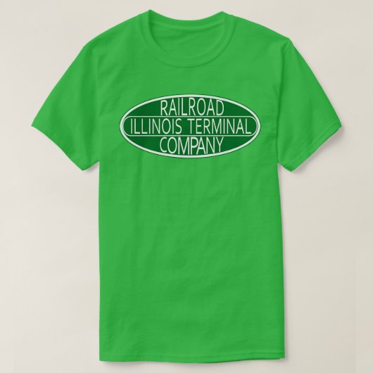 Illinois Terminal Railroad T-shirt (Design voorkant)