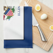 Illinois Theedoek (Quarter Fold)