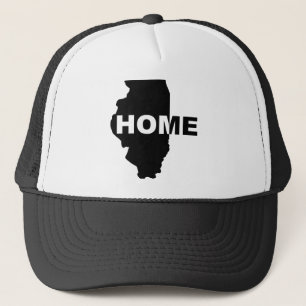 Illinois Thuis Weg Van Huis Pet Trucker Hoed