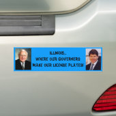 Illinois... waar onze ... bumpersticker (Op auto)