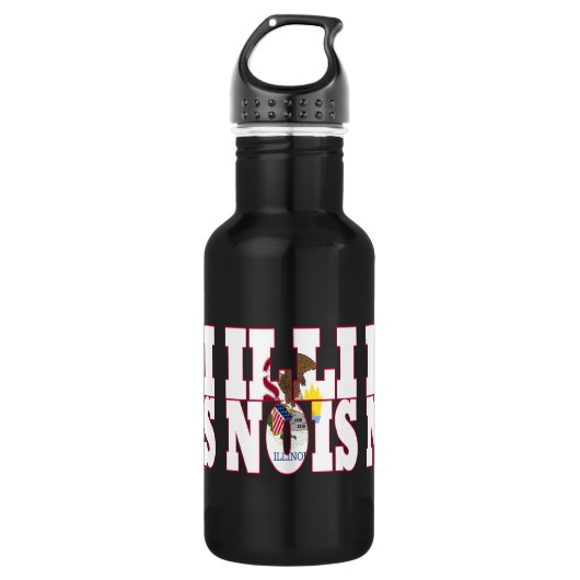 Illinois Waterfles (Voorkant)