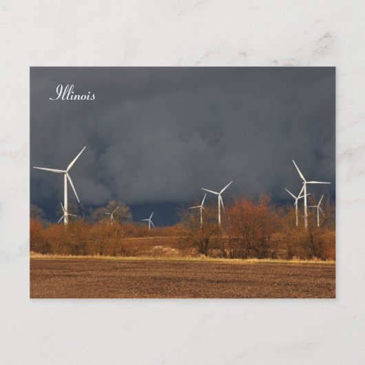 Illinois Windmills Briefkaart (Voorkant)