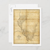 IllinoisPanoramic MapIllinois Briefkaart (Voorkant / Achterkant)
