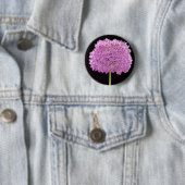 Illium Summer Spring Flower - Irish Design Ronde Button 5,7 Cm (In situ)