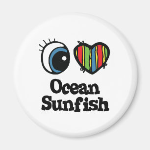 Il'Love (Heart) Ocean Sunfish Magneet