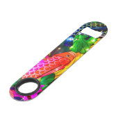 Illuminated Koi Speed Flessenopener (Achterkant Gekanteld)