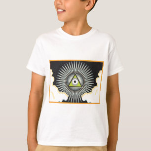 Illuminati All see Eye NWO New World Order T-shirt