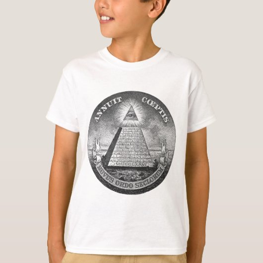 Illuminati All Seing Eye T-shirt (Voorkant)