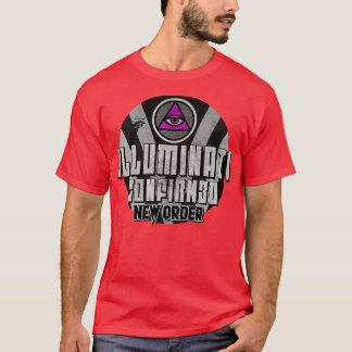  Illuminati bevestigd T-shirt