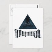 Illuminati Briefkaart (Voorkant / Achterkant)