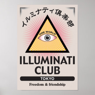 Illuminati Club Poster-01 Poster