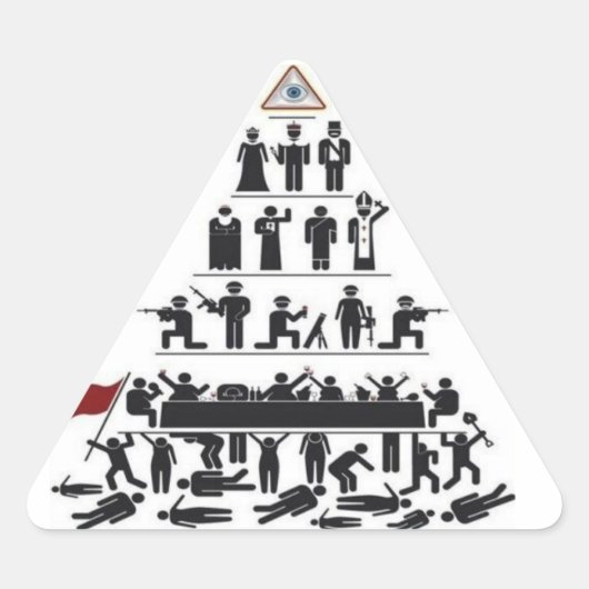 Illuminati Control Sticker (Voorkant)