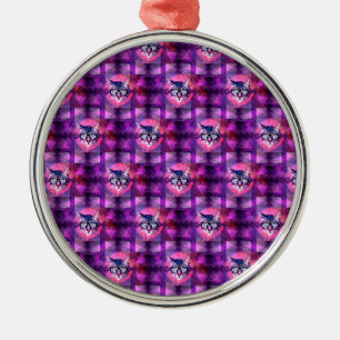 illuminati kat metalen ornament