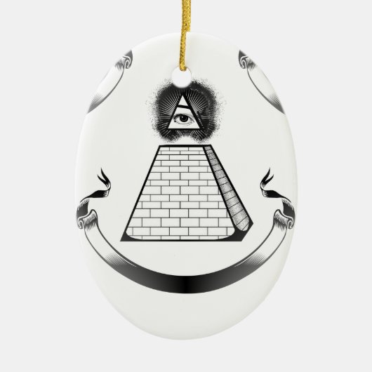 illuminati keramisch ornament (Voorkant)