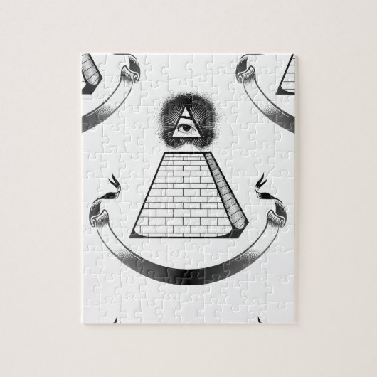 illuminati legpuzzel (Verticaal)