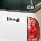 Illuminati Logo Bumpersticker (Op Truck)