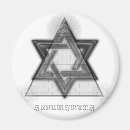 Illuminati Magnet Magneet (Voorkant)