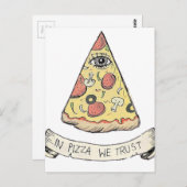 Illuminati mason briefkaart (Voorkant / Achterkant)