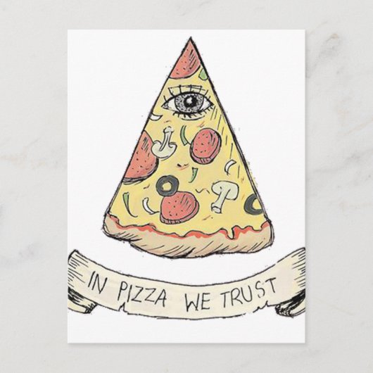 Illuminati mason briefkaart (Voorkant)