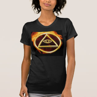Illuminati on Fire T-shirt