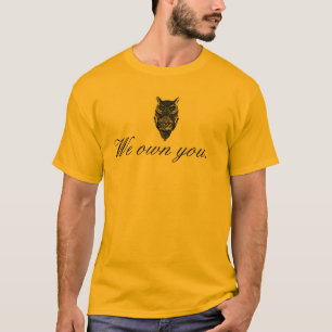 Illuminati Owl "Wij hebben jullie" T-Shirt All Sei