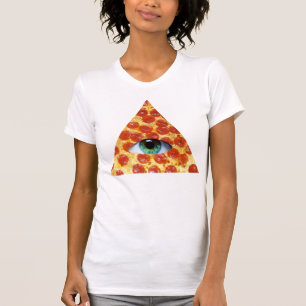 Illuminati Pizza T-shirt