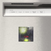 Illuminati Pyramid en UFO Magnet Magneet (Insitu (Vaatwasser))