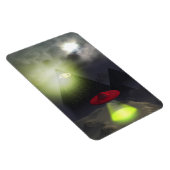Illuminati Pyramid en UFO Premium Flexi Magnet Magneet (Rechterzijde)