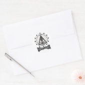 Illuminati Ronde Sticker (Envelop)