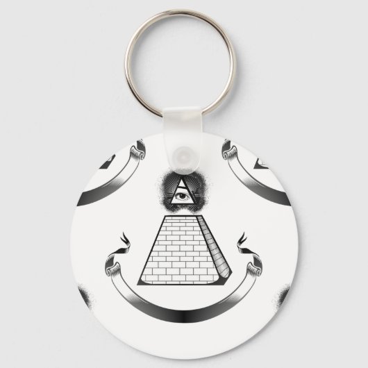 illuminati sleutelhanger (Voorkant)