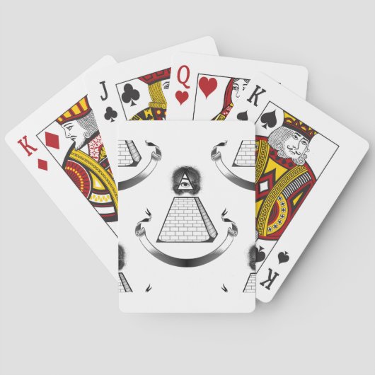illuminati speelkaarten (Achterkant)