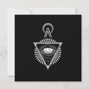 Illuminati Symbool samenzwering Masonic Triangle G Kaart