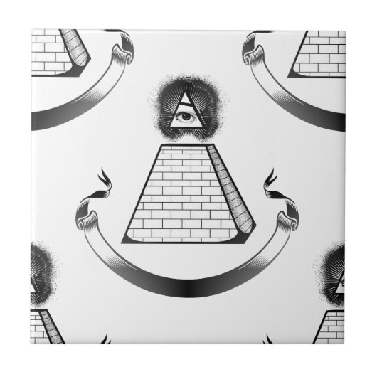 illuminati tegeltje (Voorkant)