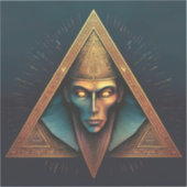 Illuminati Wall Crest Sticker (Voorkant)