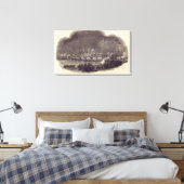 Illuminations of Keulen, 23 augustus 1845 Canvas Afdruk (Insitu (Slaapkamer))