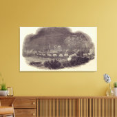 Illuminations of Keulen, 23 augustus 1845 Canvas Afdruk (Insitu (Woonkamer))