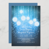 illuminer les invitations romantiques de la fête d (Devant / Derrière)