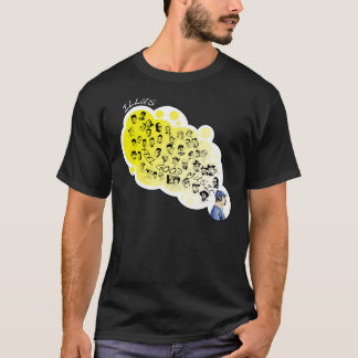ILLUS : Bon T-shirt de musique de sensation
