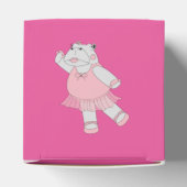 illusima Ballerina Nijlpaard Bedankdoosjes (Bovenkant)