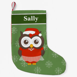 illusima Ballerina Owl Kerstmis Snowflakes Green Kleine Kerstsok