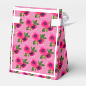 illusima Ballet Hippo roze Rose Birthday Gift/ Bedankdoosjes (Achterkant)