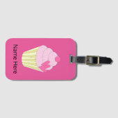 illusima Cupcake Luggage Bagagelabel (Voorkant (horizontaal))