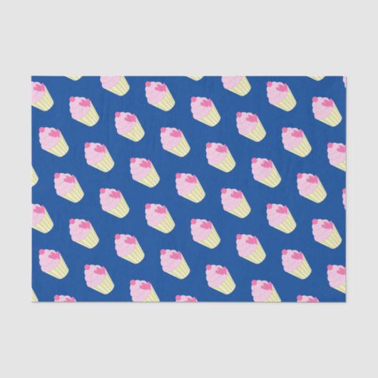 illusima Donkerblauw Tissuepapier (Voorkant)