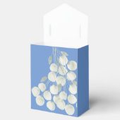 illusima Floral White Ribbon Dank u Blauw Bedankdoosjes (Geopend)